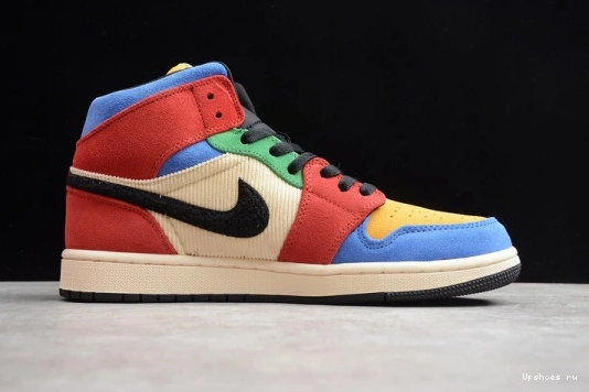 the Blue 1 Jordan Fearless  Mid SE CU2805-100 Great CU2805-100 0629